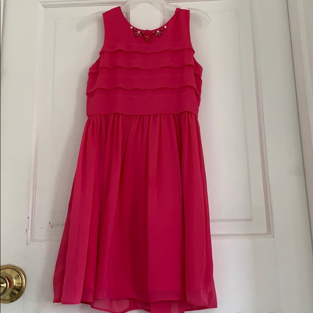 Blush pink youth dress